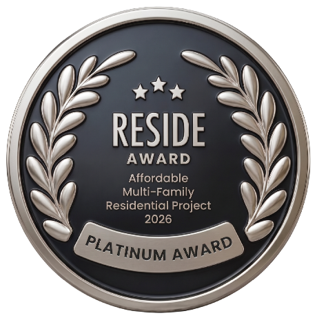 Reside Award Platinum Award 2026 – Affordable Multi-Family Residential Project – Yethu City